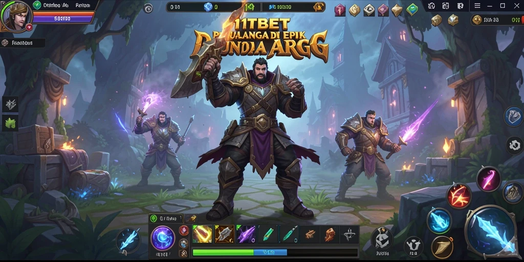 Tampilan gameplay 11TBET yang mendebarkan dalam pertarungan epik.