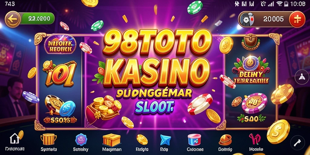 Tampilan menarik dari permainan slot di 98TOTO yang mengasyikkan.