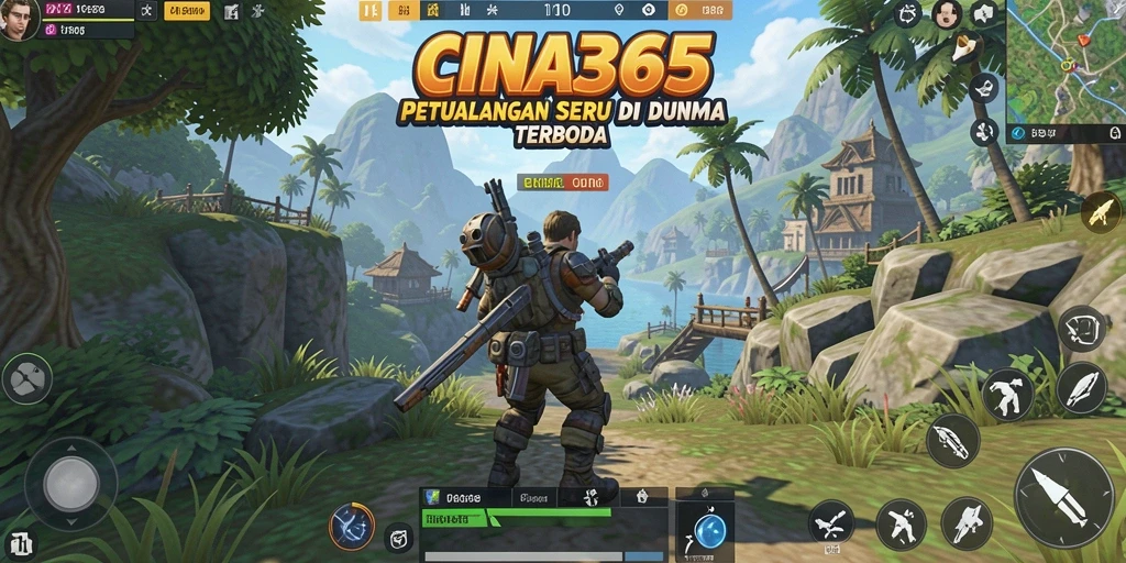 Tampilan gameplay yang menakjubkan dalam dunia terbuka CINA365.