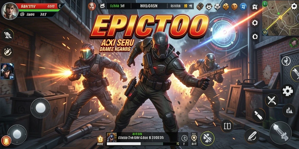 Tampilan gameplay EPICTOTO yang mendebarkan dan mendetail.