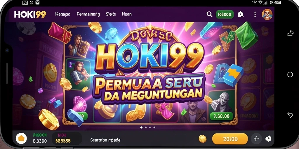 Screenshot gameplay HOKI99 menampilkan keseruan permainan slot.