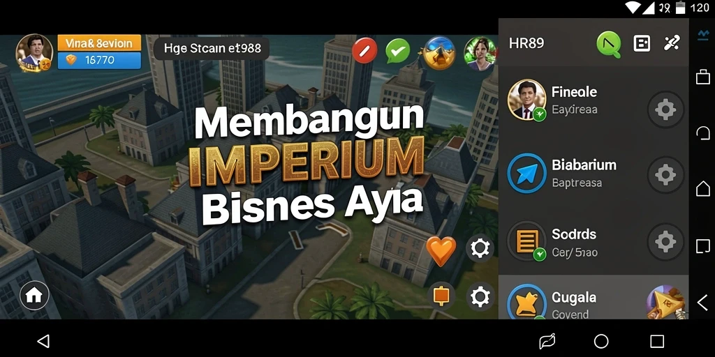 Tampilan strategi dan manajemen dalam <strong>HR89</strong> yang menarik.