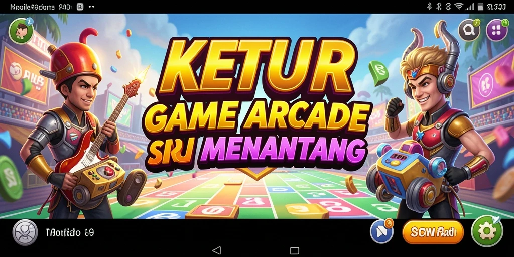 Screenshot gameplay KETUA menunjukkan aksi seru dan penuh tantangan.