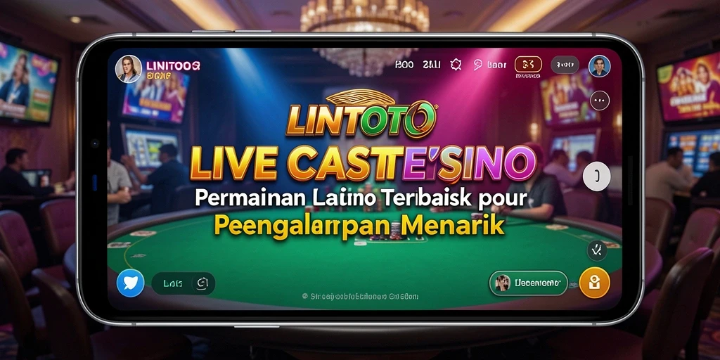 Tampilan gameplay seru di LINITOTO dengan dealer langsung.
