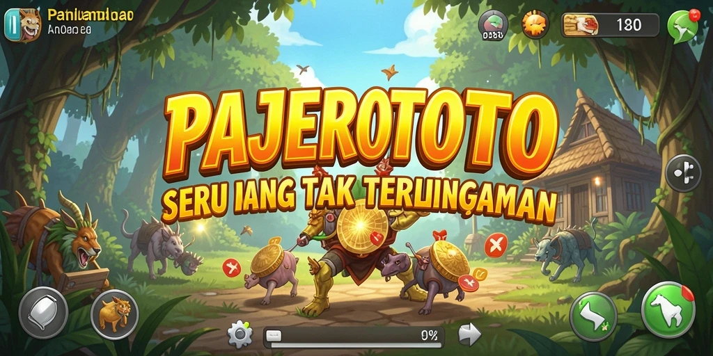 Tampilan gameplay seru dalam PAJEROTOTO dengan petualangan yang mendebarkan.