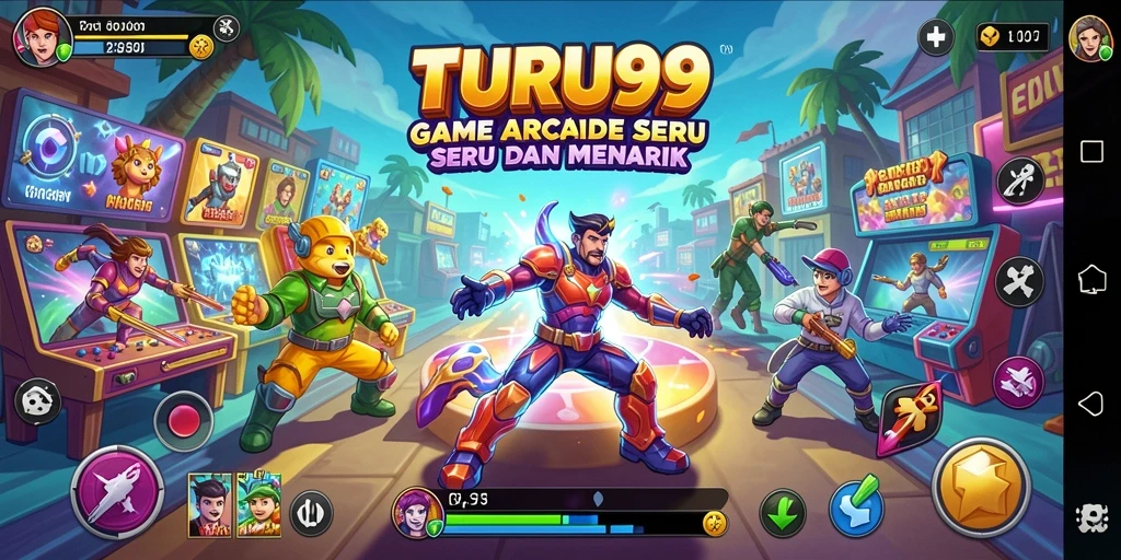 TURU99 menampilkan gameplay Arcade yang seru dengan grafis menawan.