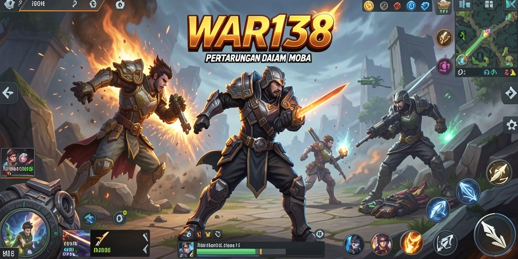 Tampilan memukau dari gameplay epik di WAR138.