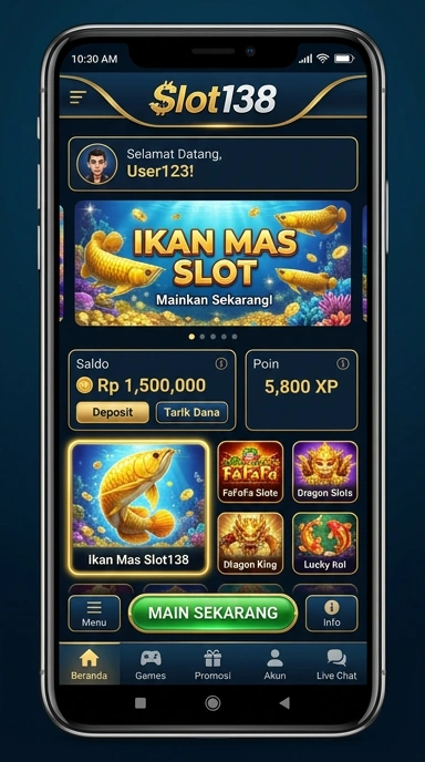 Proses unduh aplikasi di slot138 yang cepat dan mudah.